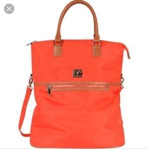 DVF Private Jet II Carry-on Fold-over tote